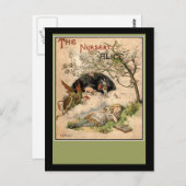 Alice in Wonderland Briefkaart (Voorkant / Achterkant)