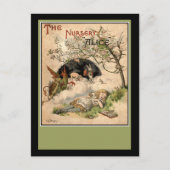 Alice in Wonderland Briefkaart (Voorkant)