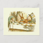 Alice in Wonderland Briefkaart (Mad Tea Party) (Voorkant)