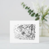 Alice in Wonderland briefkaarten (Staand voorkant)