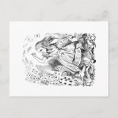 Alice in Wonderland briefkaarten (Voorkant)