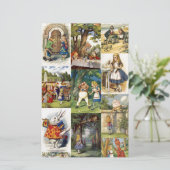 alice in wonderland briefpapier (Staand voorkant)