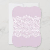 Alice in Wonderland bruids douche uitnodiging thee (Achterkant)