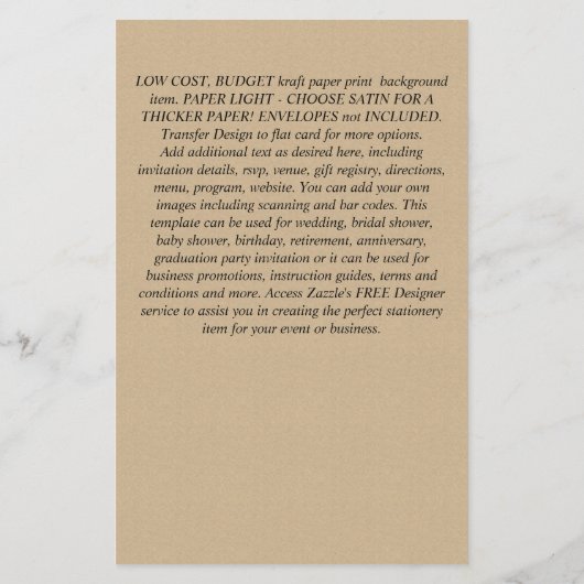 Alice in Wonderland Bruidsuitnodiging Theepartij U Flyer (Achterkant)