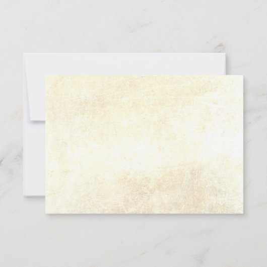 Alice in wonderland bruiloft RSVP-kaarten RSVP Kaartje (Achterkant)