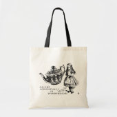 Alice in Wonderland Budget Canvas tas (Voorkant)