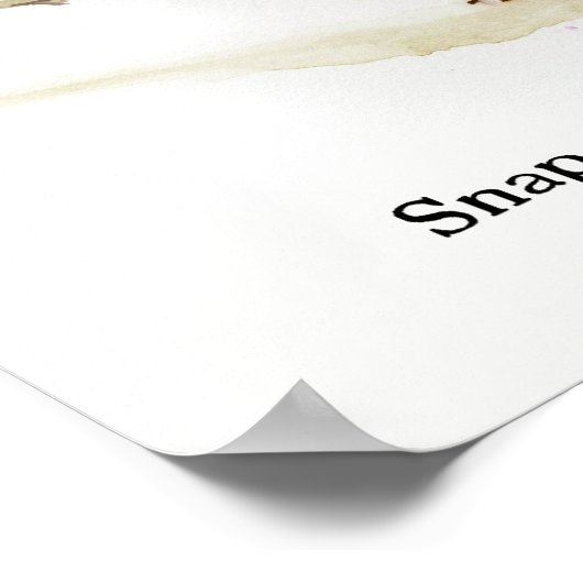 Alice in Wonderland Bugs Poster (Hoek)