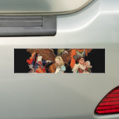 Alice in Wonderland Bumpersticker (Op auto)