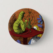 Alice in Wonderland Button (Voorkant)
