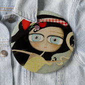 Alice in Wonderland Button (In situ)