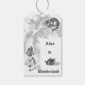  Alice in Wonderland Cadeau Labels Cadeaulabel (Voorkant)