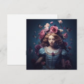 Alice in Wonderland cadeaukaart (Voorkant / Achterkant)