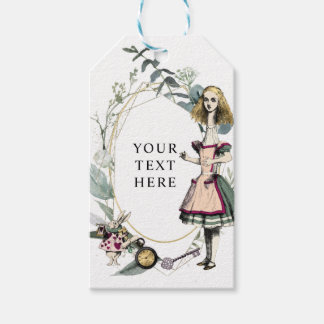  Alice in Wonderland Cadeaulabel