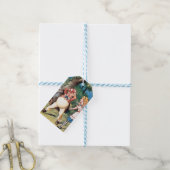 Alice in Wonderland Cadeaulabel (Met Touw)