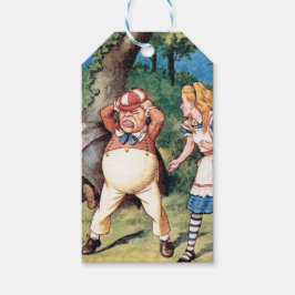 Alice in Wonderland Cadeaulabel