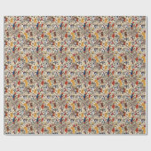 Alice in Wonderland Cadeaupapier (Vlak)