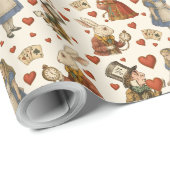  Alice in Wonderland Cadeaupapier (Rol Hoek)