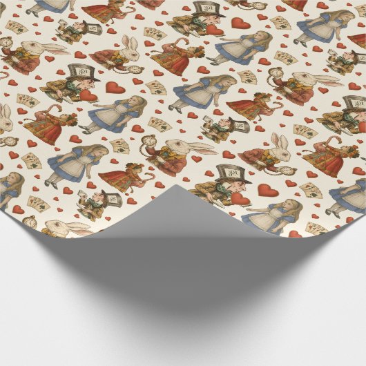  Alice in Wonderland Cadeaupapier (Hoek)
