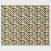 alice in wonderland cadeaupapier (Vlak)