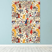 Alice in Wonderland Canvas Afdruk (Insitu (Houten vloer))