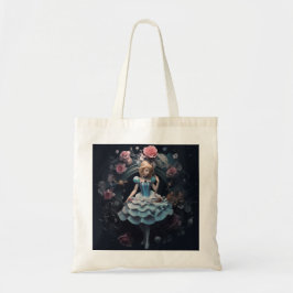 Alice in Wonderland Canvas tas