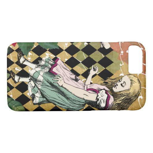 Alice in Wonderland Case-Mate iPhone Case (Achterkant (Horizontaal))