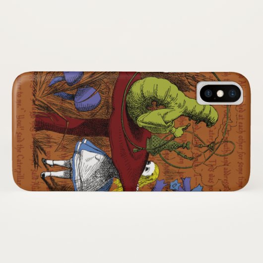 Alice in Wonderland Case-Mate iPhone Case (Achterkant (horizontaal))