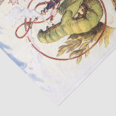 Alice in Wonderland Caterpijler ontkoppeling Tissuepapier (Detail)