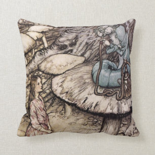 Alice in Wonderland Caterpijler Pillow Kussen