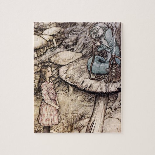 Alice in Wonderland Caterpijler Puzzle Legpuzzel (Verticaal)