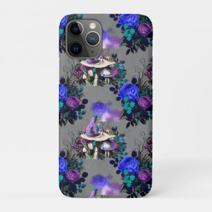 Alice in Wonderland Caterpijler Roking Flowers Case-Mate iPhone Case
