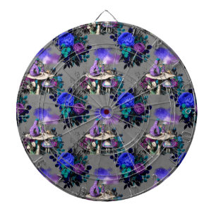 Alice in Wonderland Caterpijler Roking Flowers Dartbord