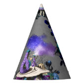 Alice in Wonderland Caterpijler Roking Flowers Feesthoedjes (Voorkant)