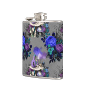 Alice in Wonderland Caterpijler Roking Flowers Heupfles (Links)