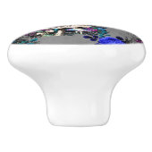 Alice in Wonderland Caterpijler Roking Flowers Keramische Knop (Zijkant)