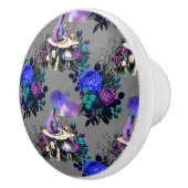 Alice in Wonderland Caterpijler Roking Flowers Keramische Knop (Rechts)