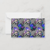 Alice in Wonderland Caterpijler Roking Flowers Notitiekaartje (Voorkant)