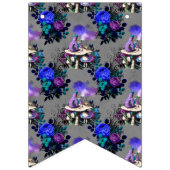 Alice in Wonderland Caterpijler Roking Flowers Vlaggetjes (Tweede vlag)