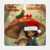 Alice in Wonderland Caterpillar Christmas Ornament (Voorkant)