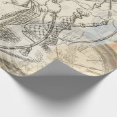 Alice in Wonderland Caterpillar: originele Tenniel Cadeaupapier (Hoek)