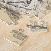 Alice in Wonderland Caterpillar: originele Tenniel Legpuzzel (Zijkant)