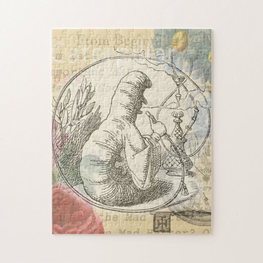 Alice in Wonderland Caterpillar: originele Tenniel Legpuzzel (Verticaal)