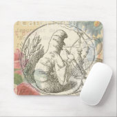 Alice in Wonderland Caterpillar: originele Tenniel Muismat (Met muis)