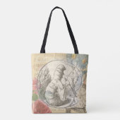 Alice in Wonderland Caterpillar: originele Tenniel Tote Bag (Achterkant)