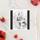 Alice in Wonderland Caterpillar Papieren servetten (Insitu)