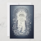 Alice in Wonderland Celestial Birthday Kaart (Voorkant)