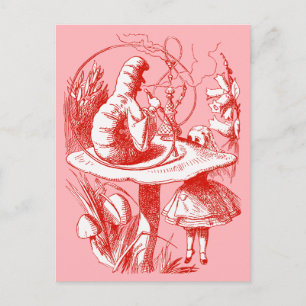  Alice in Wonderland Centipede Briefkaart