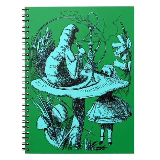 Alice in Wonderland Centipede Notitieboek (Voorkant)