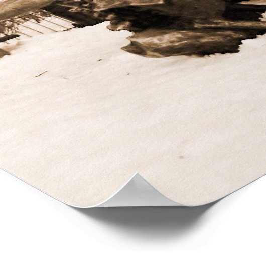 Alice in Wonderland - Centraal Park Poster (Hoek)