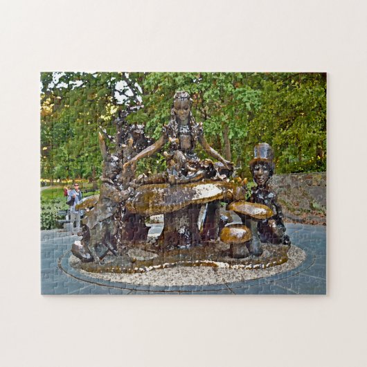 Alice in Wonderland Central Park. Legpuzzel (Horizontaal)